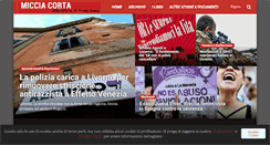 Desktop Screenshot of micciacorta.it